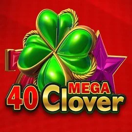 40 Mega Clover logo by Amusnet Interactive Cowboy Spin Casino