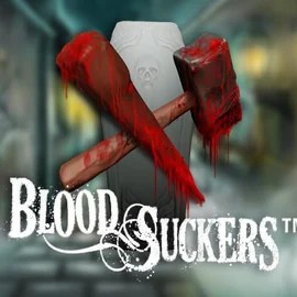 Blood Suckers slot logo by NetEnt at Cowboy Spin Casino