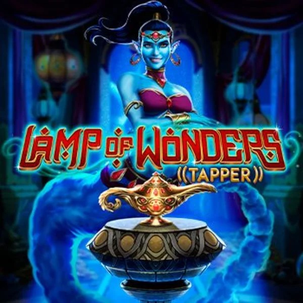 Lamp Of Wonders Tapper game by Greentube – logo hosted on Cowboy Spin Casino