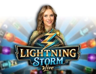 Live Casino logo of Lightning Storm from Evolution at Cowboy Spin Casino