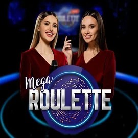 Mega Roulette slot visual from Pragmatic Play available on cowboyspin-casino.fr