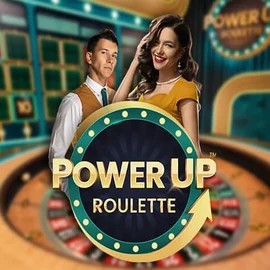 Live Casino logo of PowerUP Roulette from Pragmatic Play at Cowboy Spin Casino