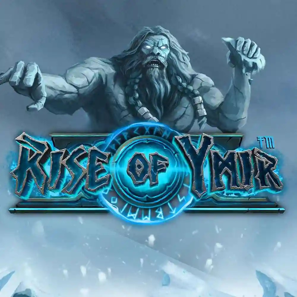 Rise of Ymir game by Hacksaw Gaming – logo hosted on Cowboy Spin Casino