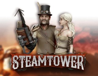 Steam Tower Slot casino game by NetEnt – featured logo at Cowboy Spin Casino