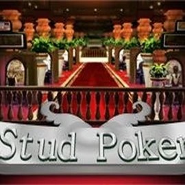 Stud Poker 3D slot logo by iSoftBet at Cowboy Spin Casino