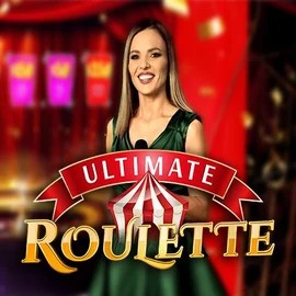 Ultimate Roulette game by Ezugi – logo hosted on Cowboy Spin Casino