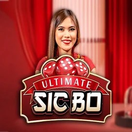 Ultimate Sic Bo slot logo by Ezugi at Cowboy Spin Casino